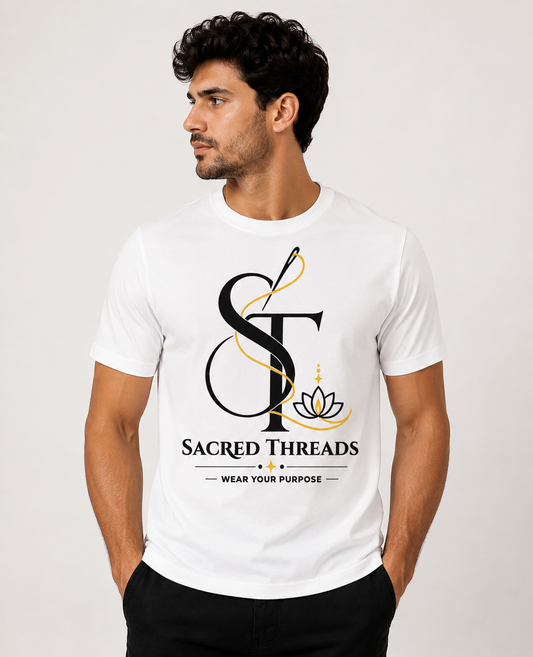 SACRED THREAD REGULAR FIT PREMIUM TSHIRT