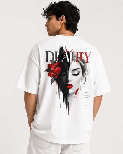 DUALITY OVERSIZED PREMIUM GRAPHIC TSHIRT