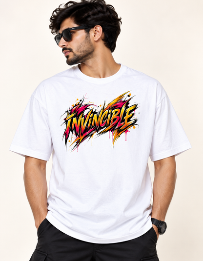 INVINCIBLE OVERSIZED PREMIUM TSHIRT