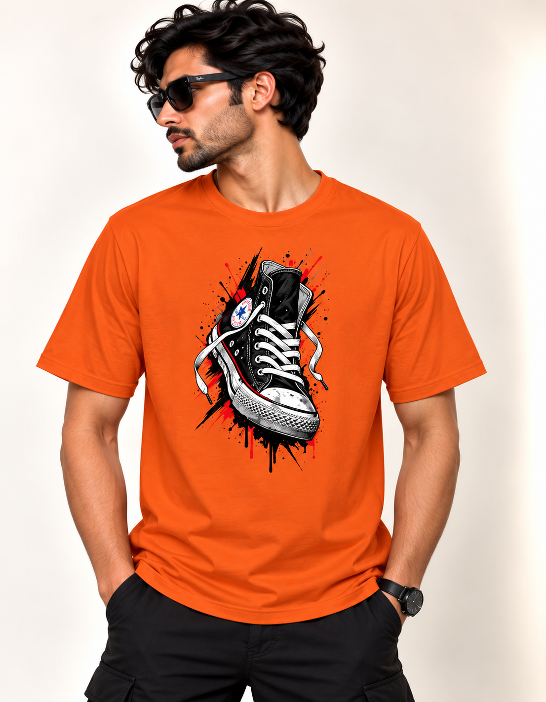 SHOES REGULAR FIT PREMIUM TSHIRT