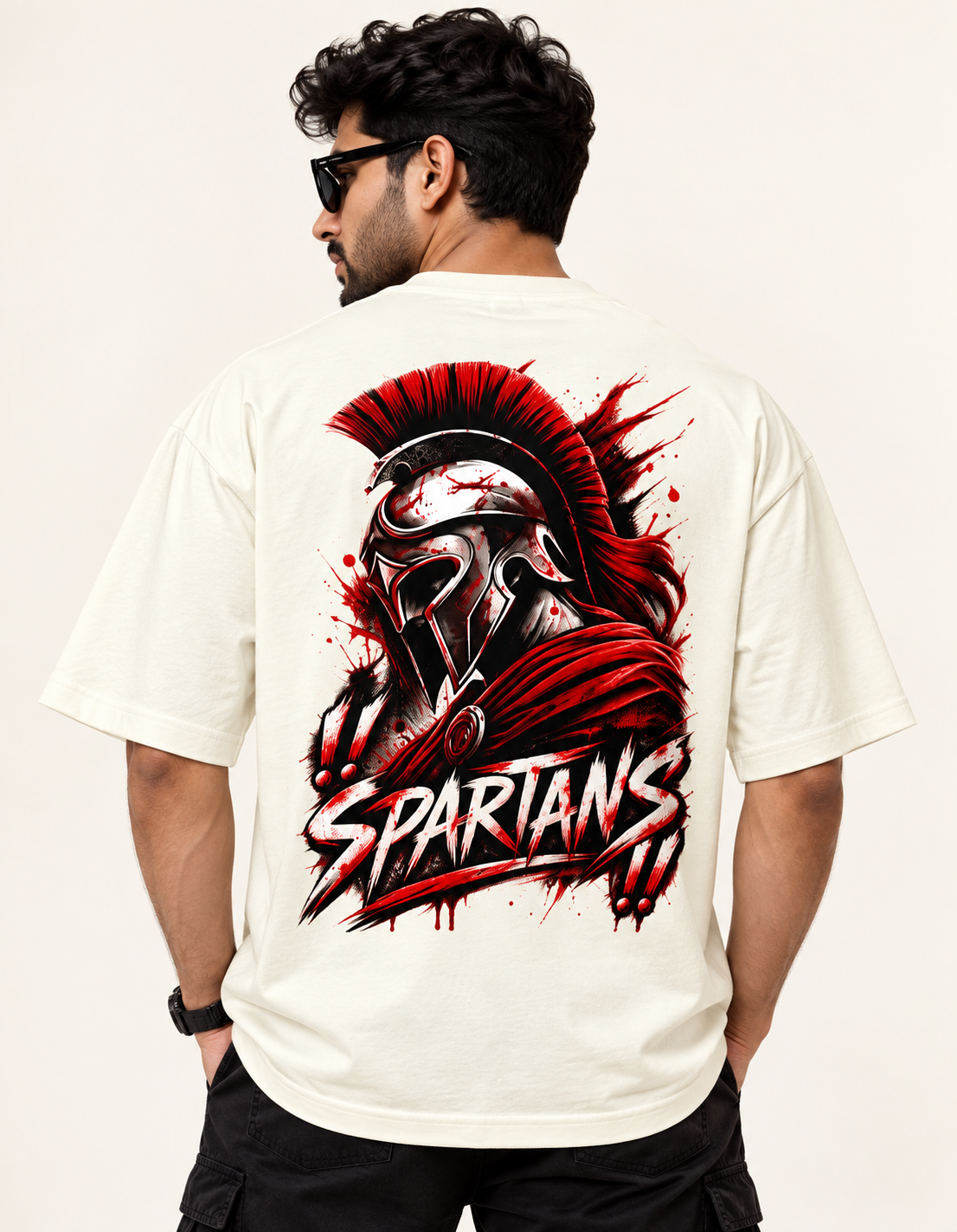 SPARTANS OVERSIZED PREMIUM TSHIRT