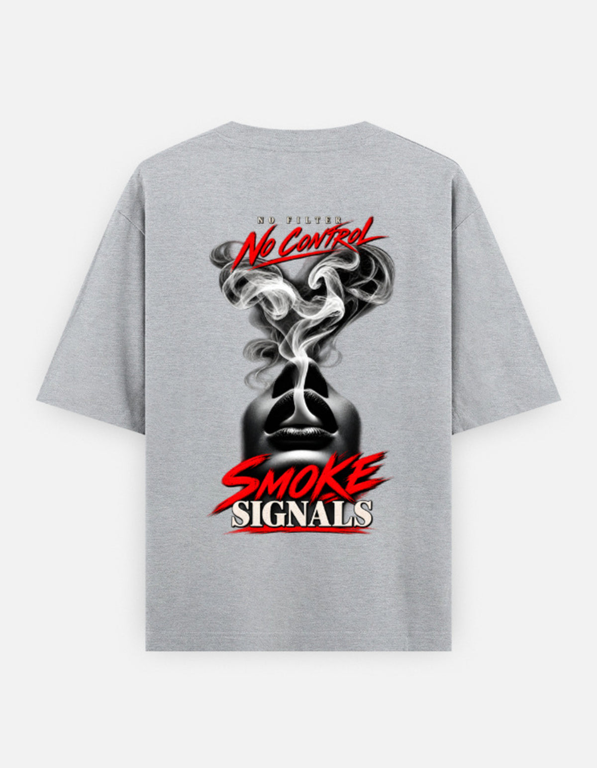 SMOKE OVERSIZED PREMIUM STREETWEAR TSHIRT